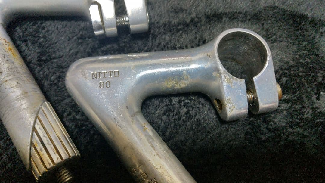 アルミ ステム 3個セット 中古品 NITTO 競輪 ピスト