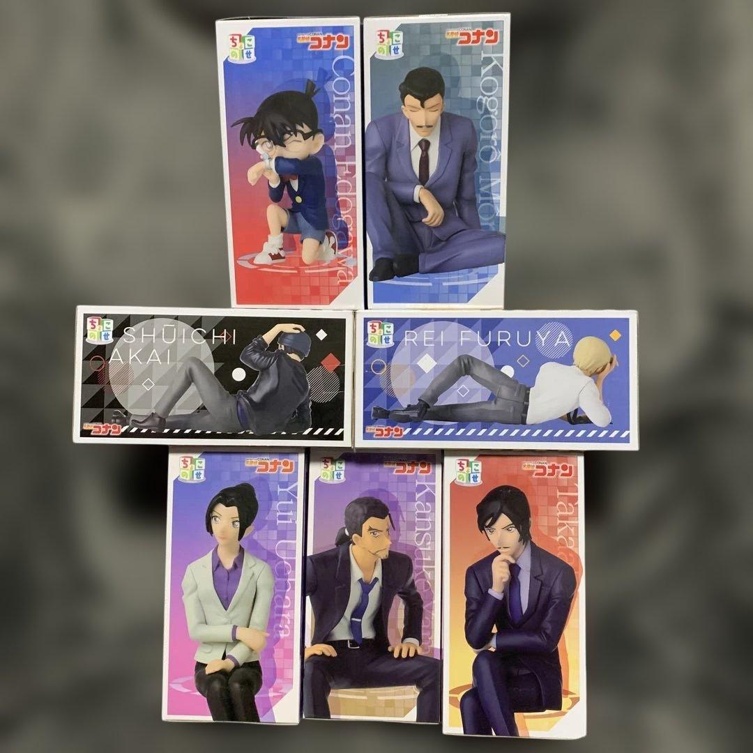 新品未開封 名探偵コナン ちょこのせ フィギュア 7体セット