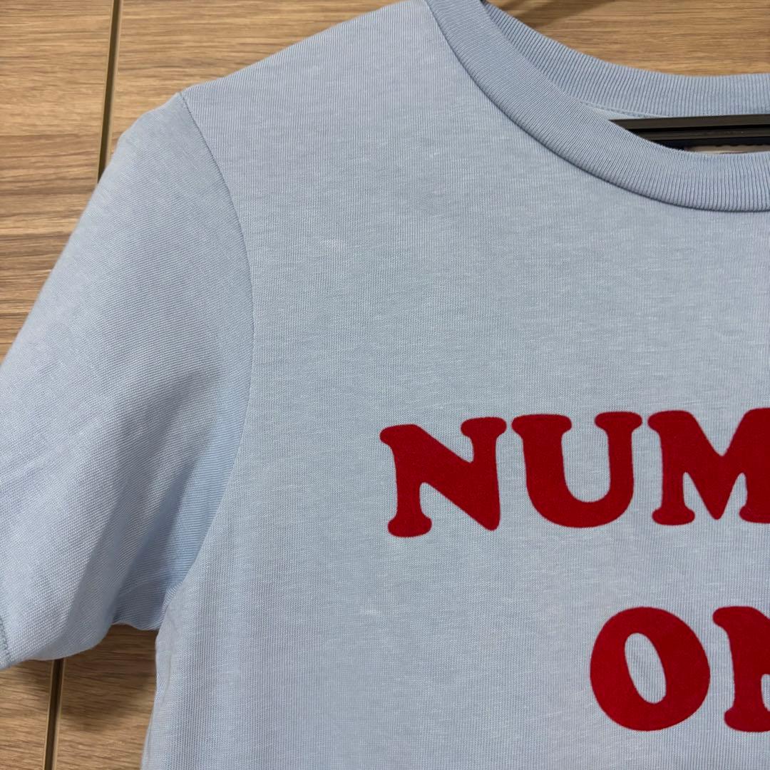 【未使用品】ROSE NUMBER ONE GIRL Tシャツ ブルー ロゼ