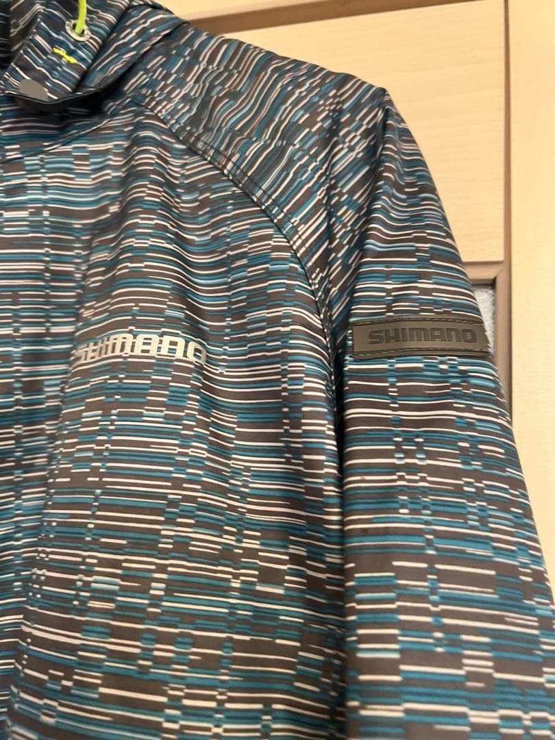 美品！シマノ　レインウェア　上下セットＬ