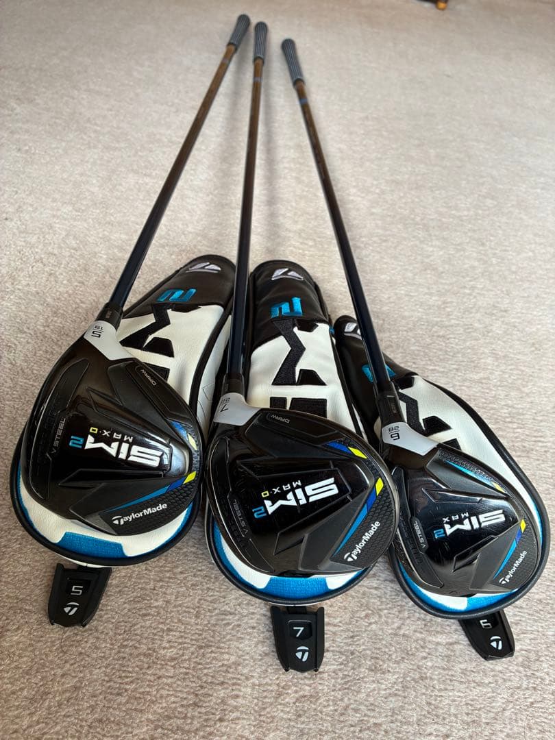 TaylorMade （SIM2MAXD）美品 5w 7w 6u 3本セット