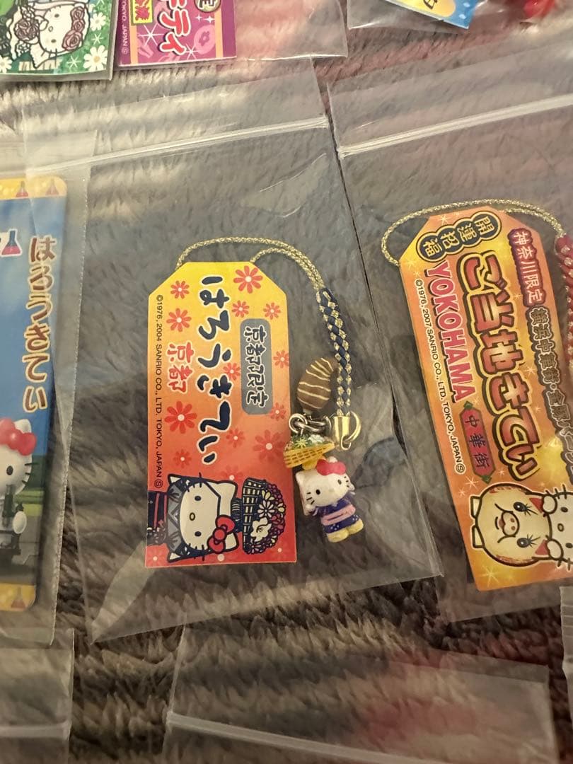 ご当地キティ ハローキティ ストラップ 15個セット W9