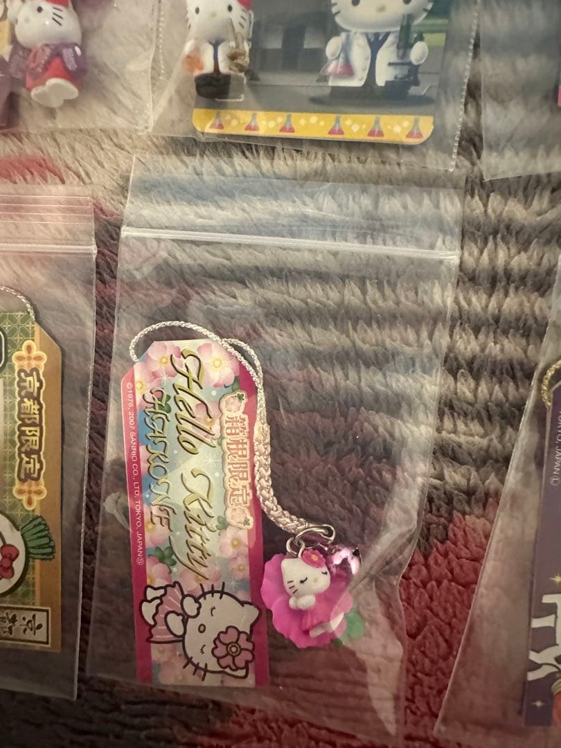 ご当地キティ ハローキティ ストラップ 15個セット W9