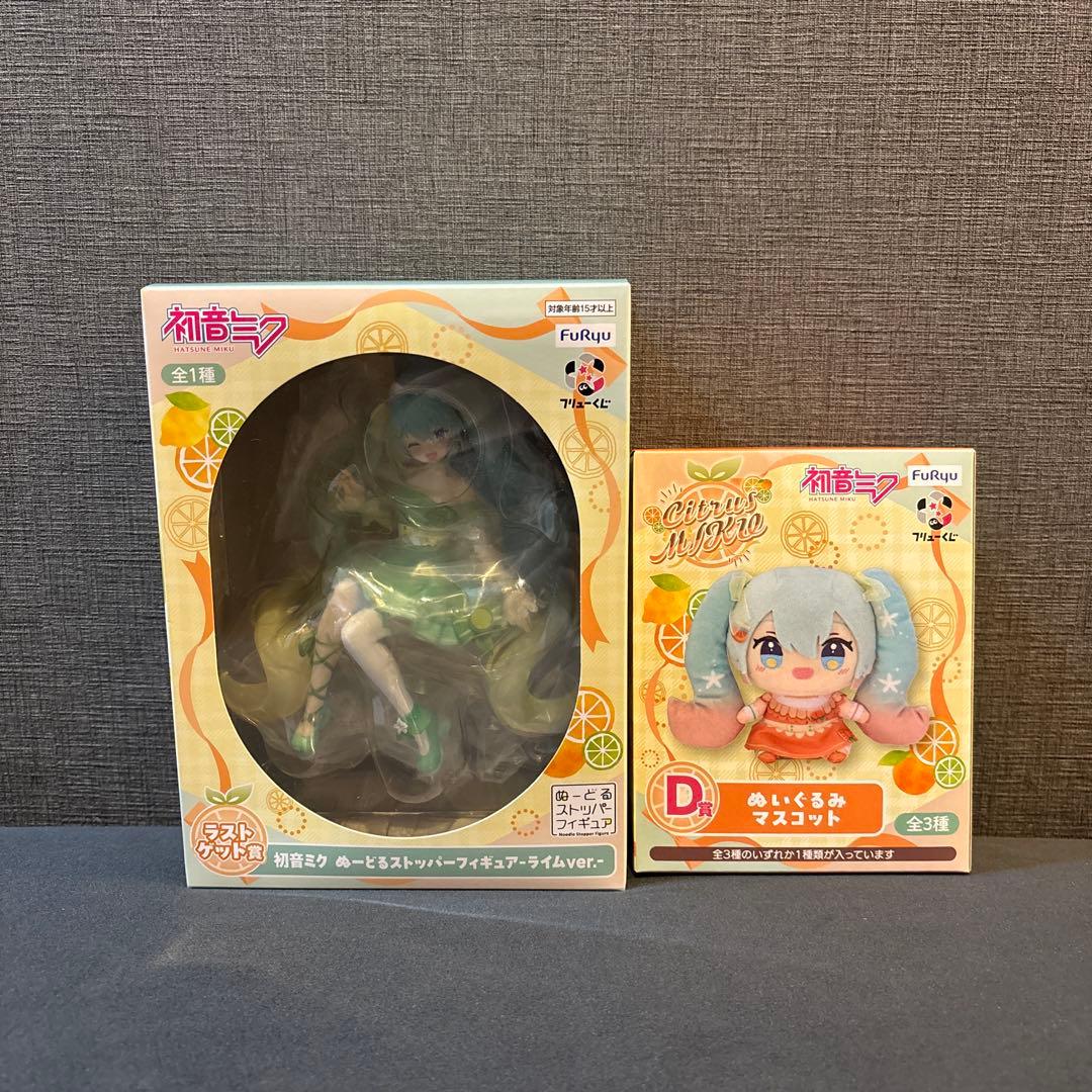 【新品・未開封】 フリューくじ 初音ミク 6点セット&おまけ付き