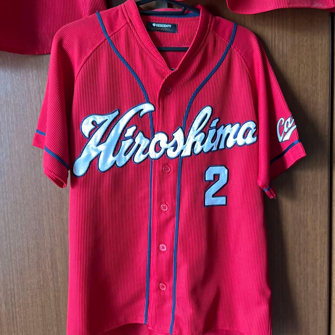 カープ　アートフォト　田中広輔 ユニフォーム付き