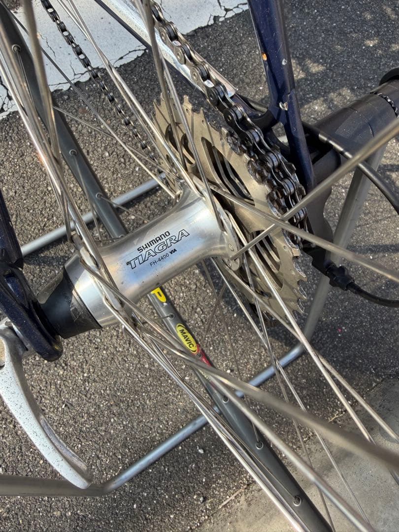 オーダークロモリロードバイク全てメンテナンス済み引き取り限定