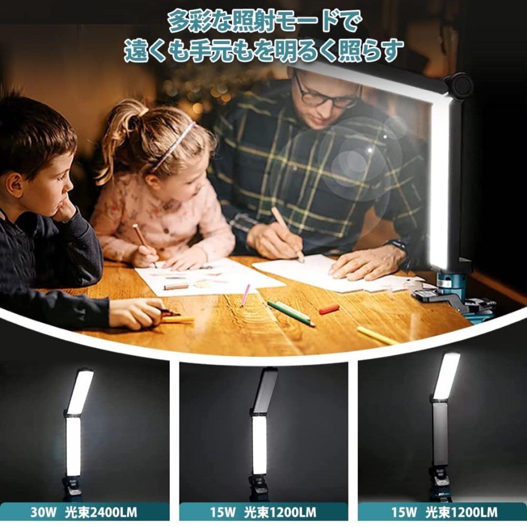 Orginer 充電式LEDワークライトマキタ18vバッテリ対応