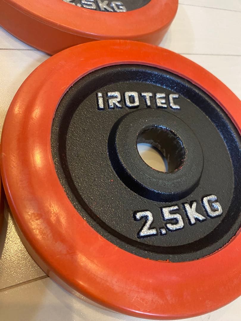iROTEC ダンベルプレート 2.5KG 6枚セット