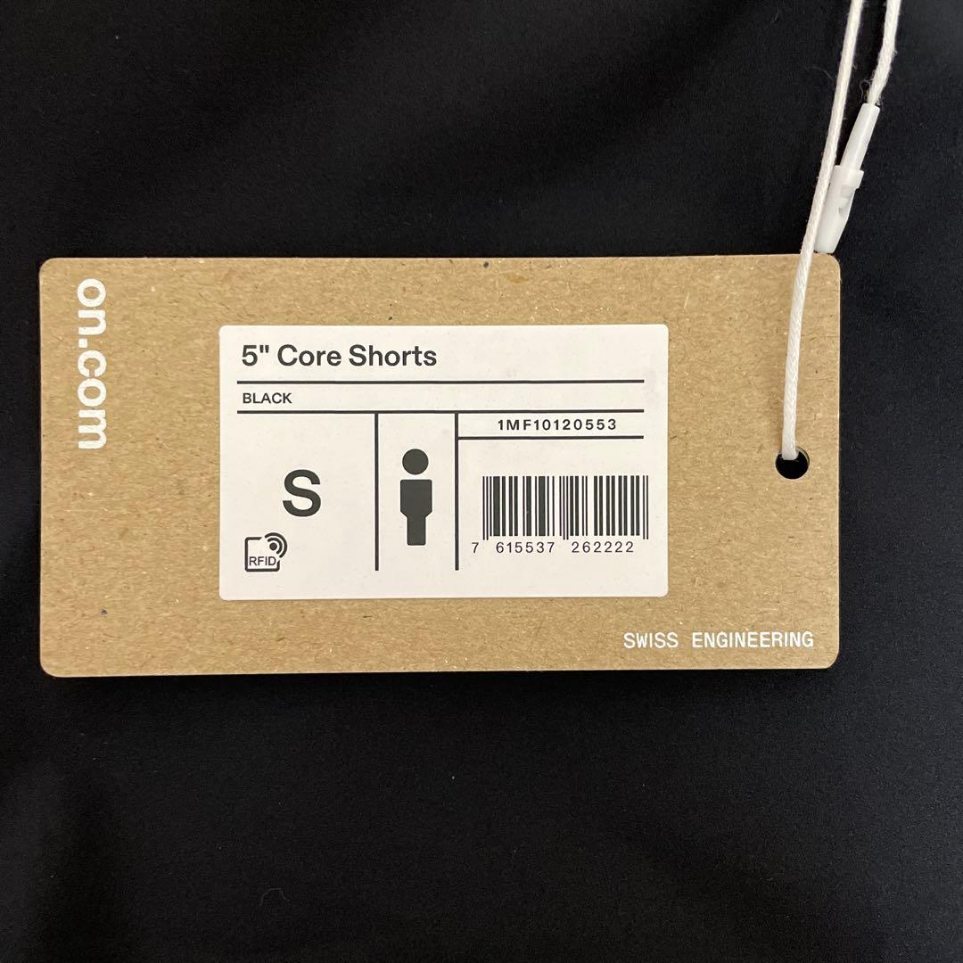 ON 5\" Core Shorts ブラック S