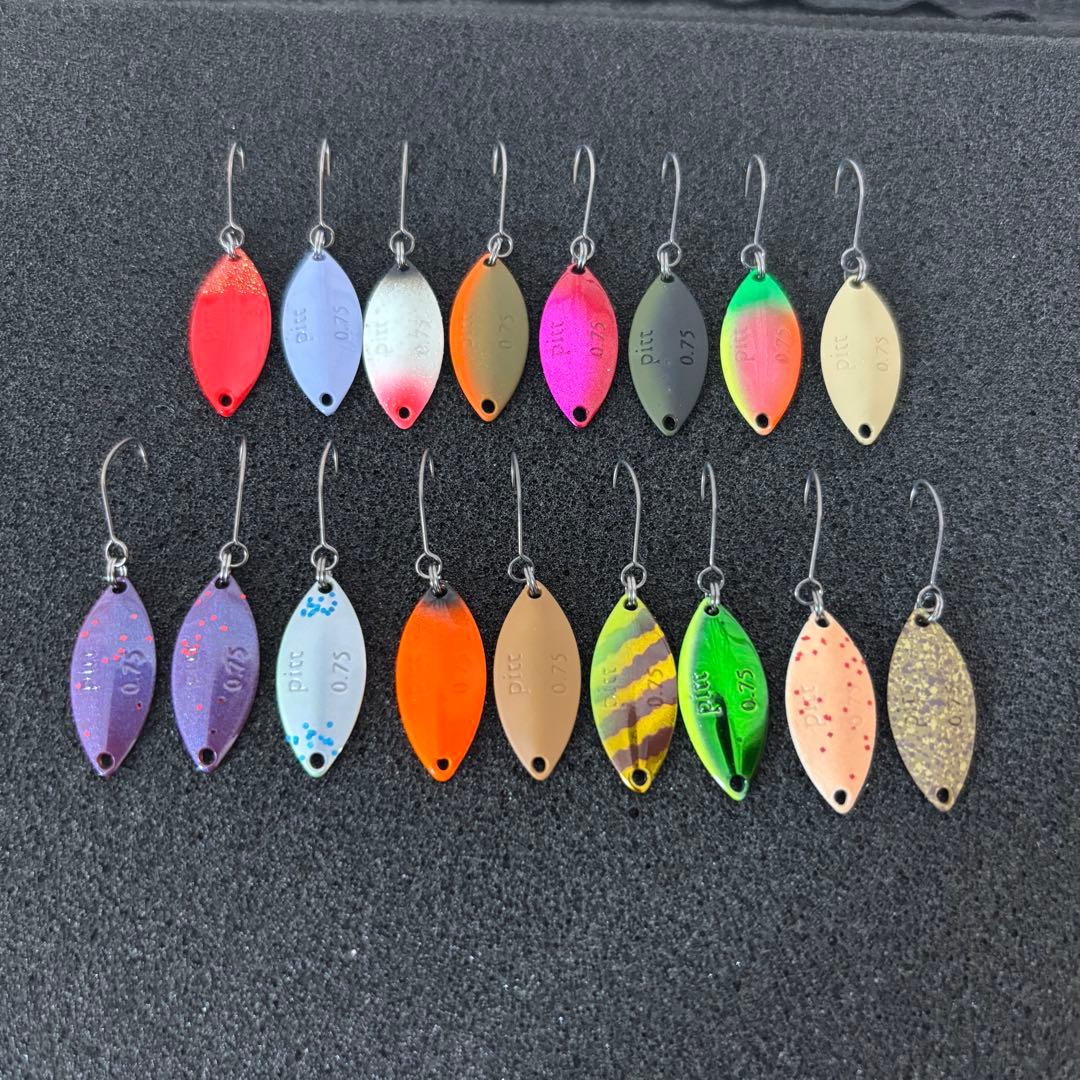 アイジェットリンク ピット 17個 オリカラ 0.75g 鱒魂 鱒屋小江戸