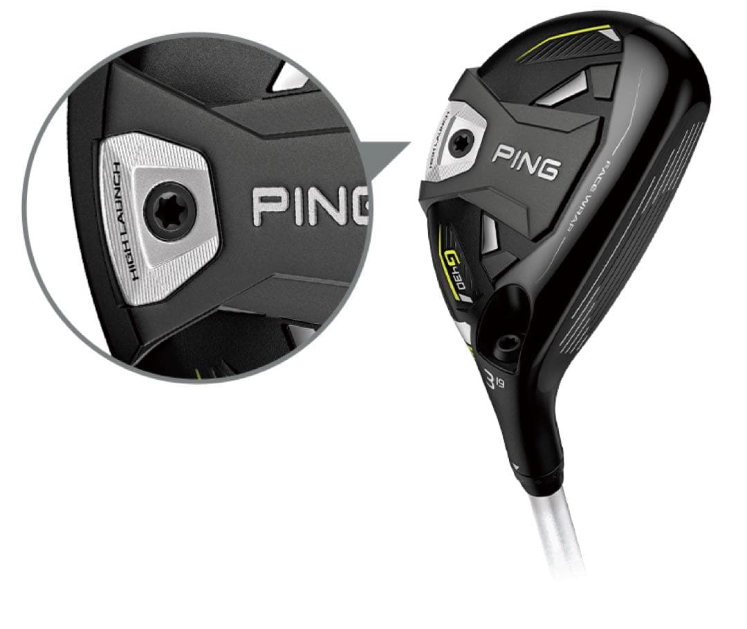 PING G430 ハイブリッド3UT 19度 TOUR85S ヘッドカバー付
