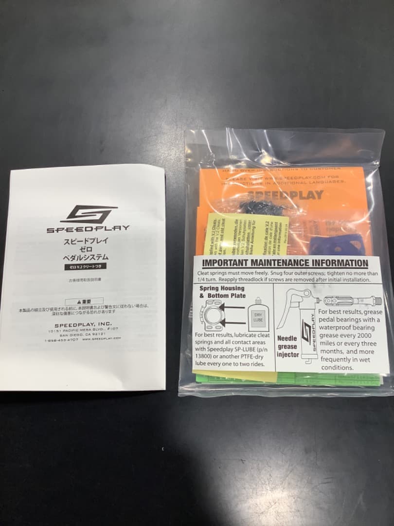 【新品未使用】スピードプレイ ZERO CHROME-MOLY