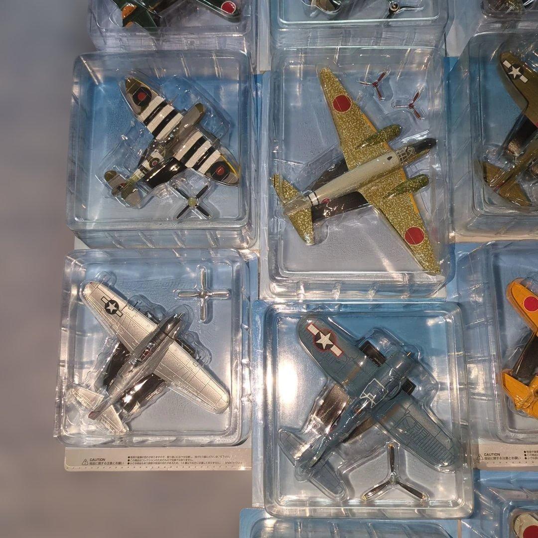 日本陸海軍機大百科　第１３６号〜１５７号 新品未開封模型２２個セット