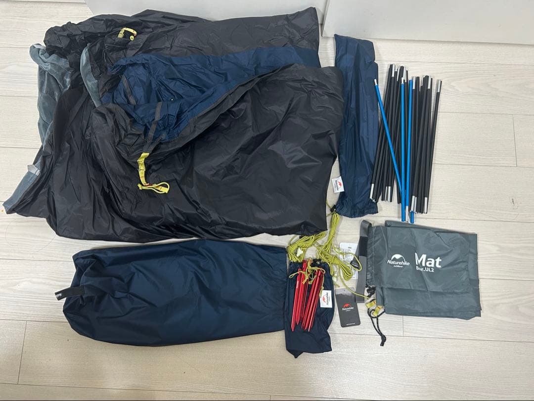 @400✖️400Naturehike BEAR UL2 2人用テント