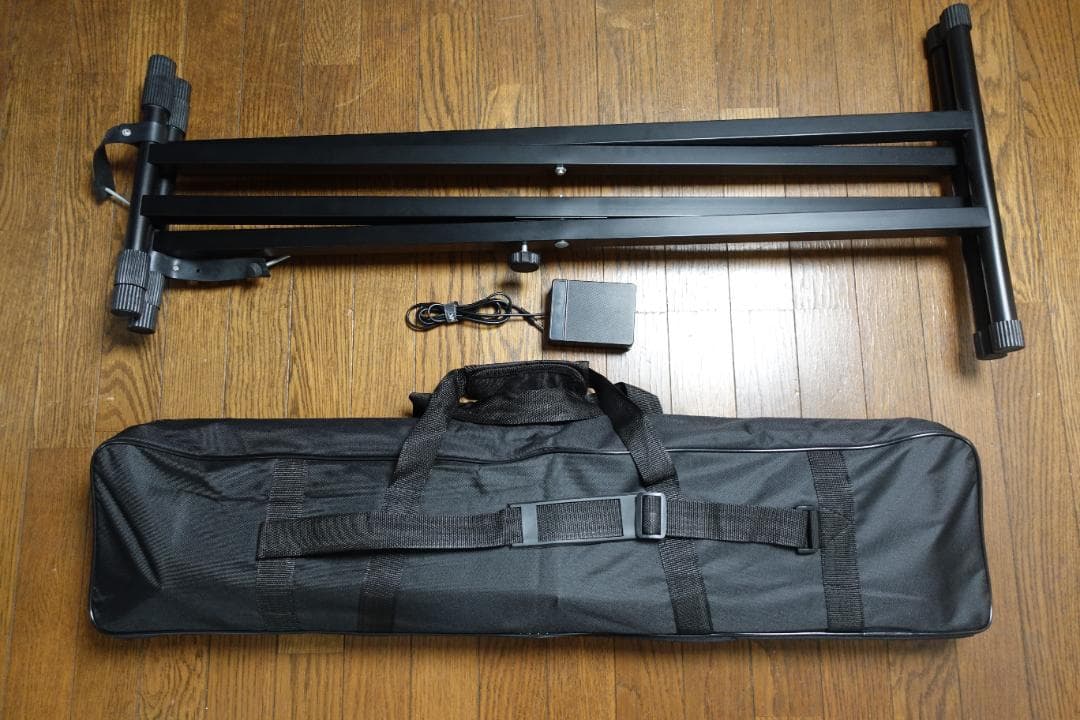 電子キーボード 61鍵 スタンド ペダル ケース付き 初心者向け