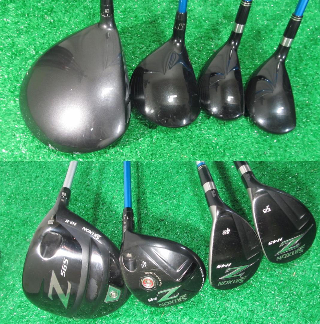 ☆人気Srixon激安フルセット☆ZX7☆Z565☆Z F45☆ルコックバック
