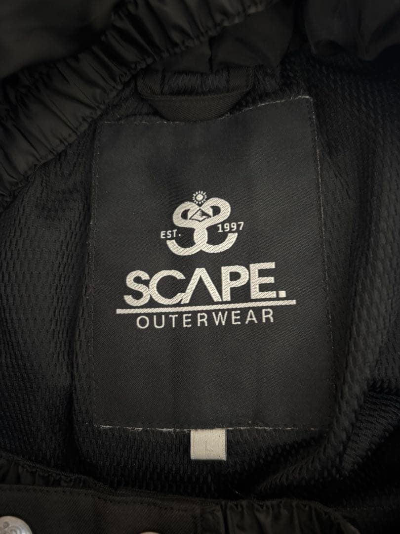 SCAPE エスケープ バギートラックパンツ スノーボードウェア　カーゴパンツ