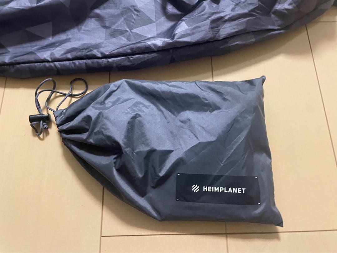 【ジャンク品】HEIMPLANET限定生産品The Cave ブラックカイロカモ