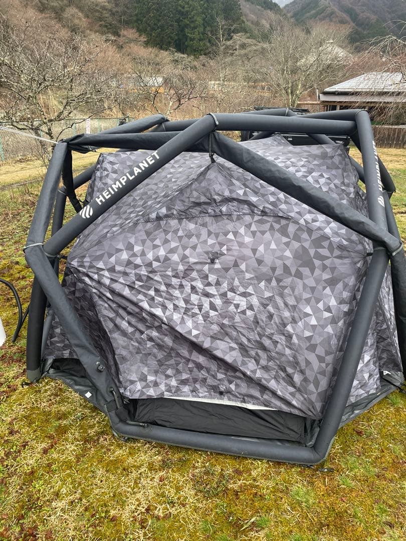 【ジャンク品】HEIMPLANET限定生産品The Cave ブラックカイロカモ
