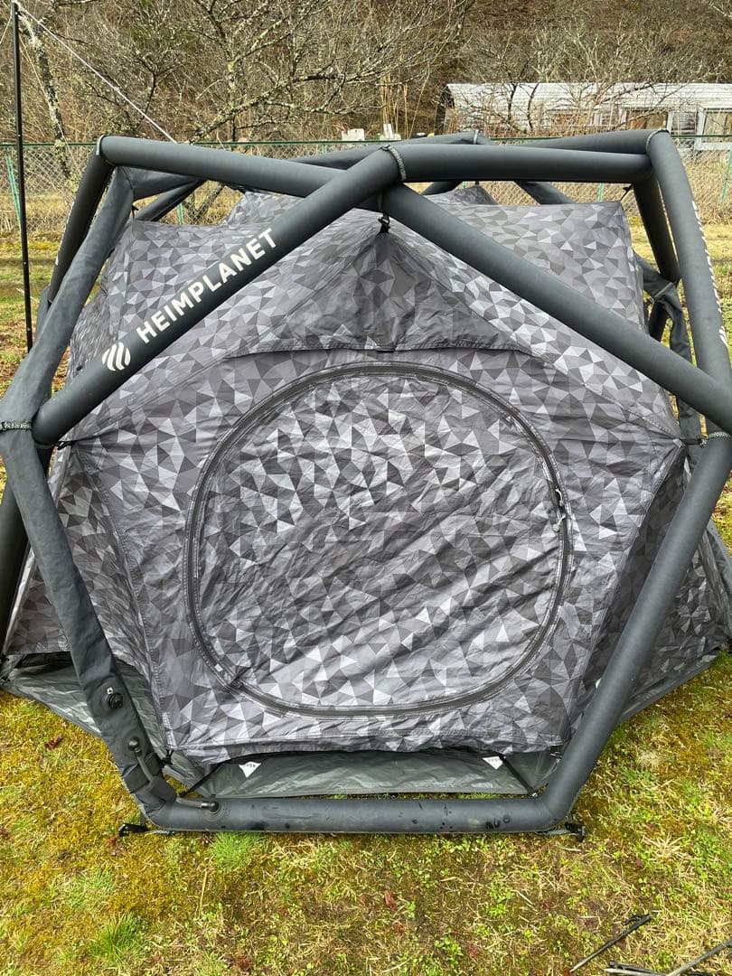 【ジャンク品】HEIMPLANET限定生産品The Cave ブラックカイロカモ