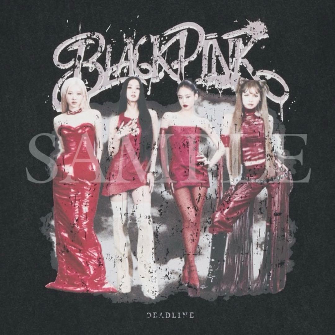 BLACKPINK DEADLINE ポップアップ Tシャツ Mサイズ