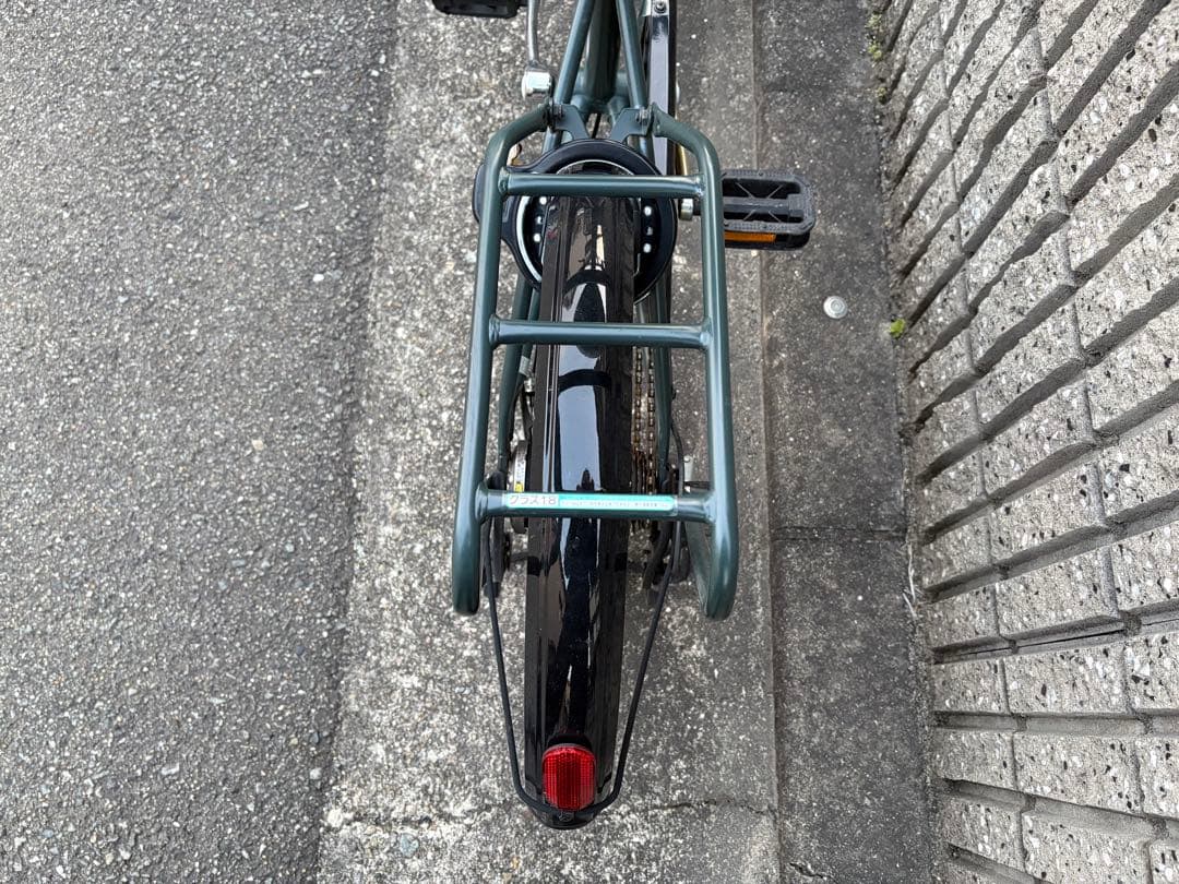 おしゃれ自転車 モスグリーン 20インチ