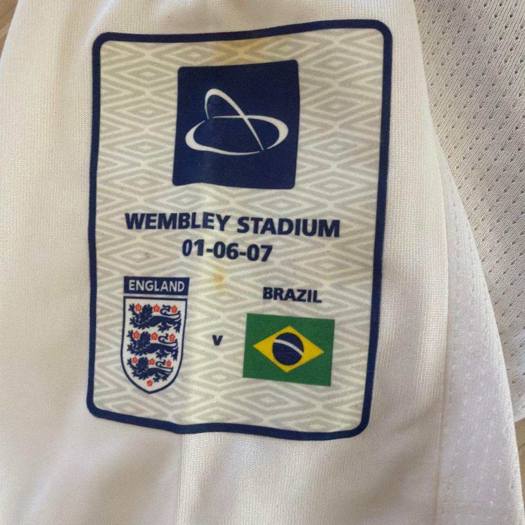 ウェア Umbro England 2007  Shirt 7 BECKHAM