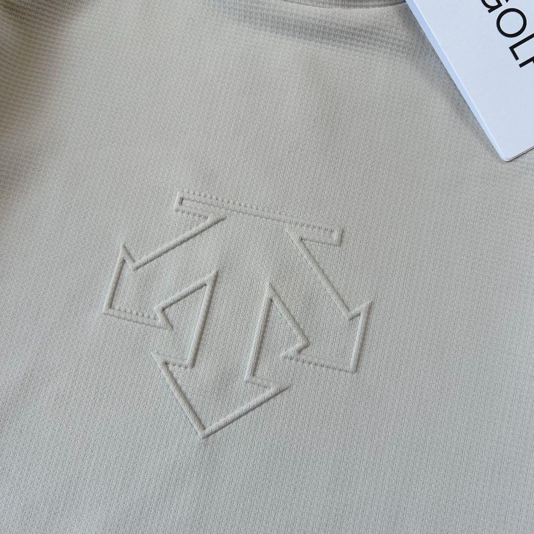 未使用　タグ付き　DESCENTE GOLF デサントゴルフ　モックネックシャツ