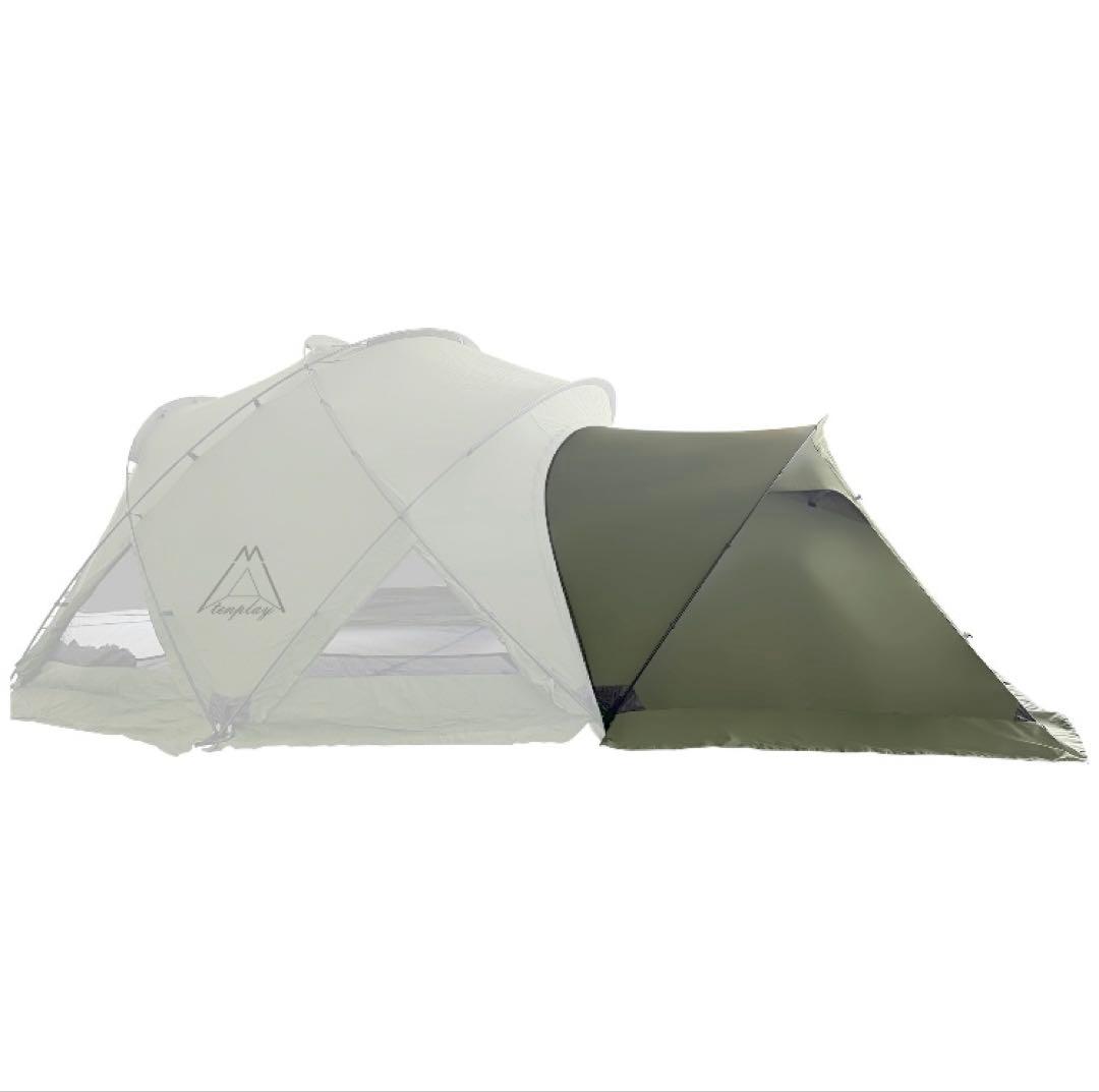 「Tenplay G-TENT-M200」TC素材シェルターテント ドームテント