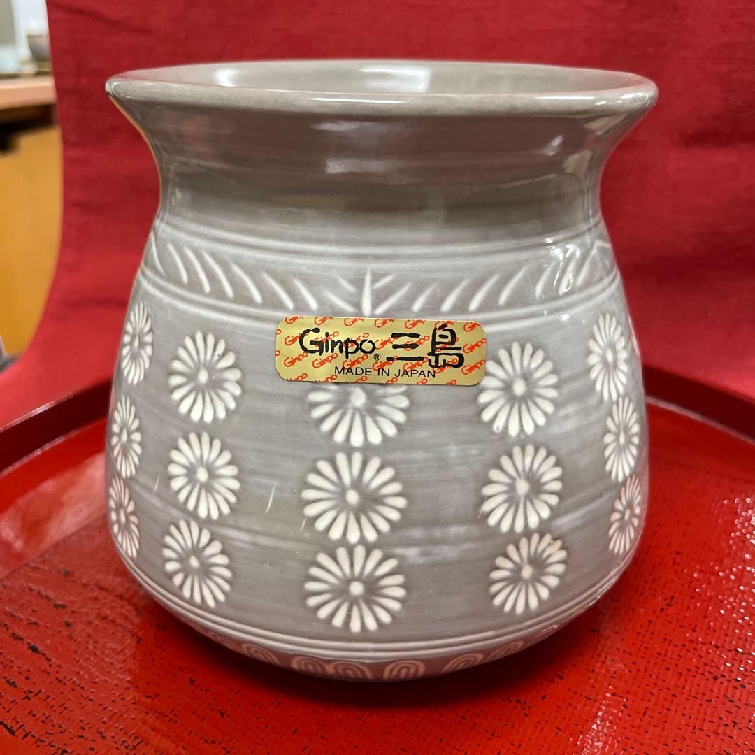 日本製　銀峯三島　あら入れ（大）6つセット