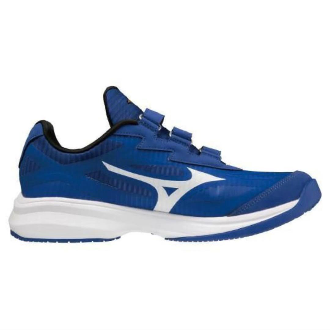 Mizunoシューズ 青 27cm 箱付き