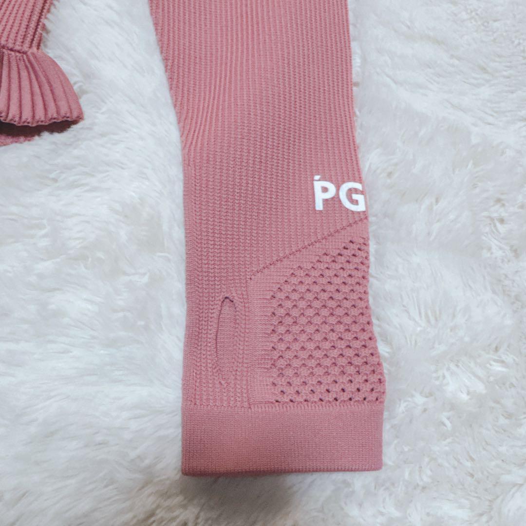 【美品】PGG フリル付きフードパーカー ピンク 可愛い！セットアップ　サイズ0