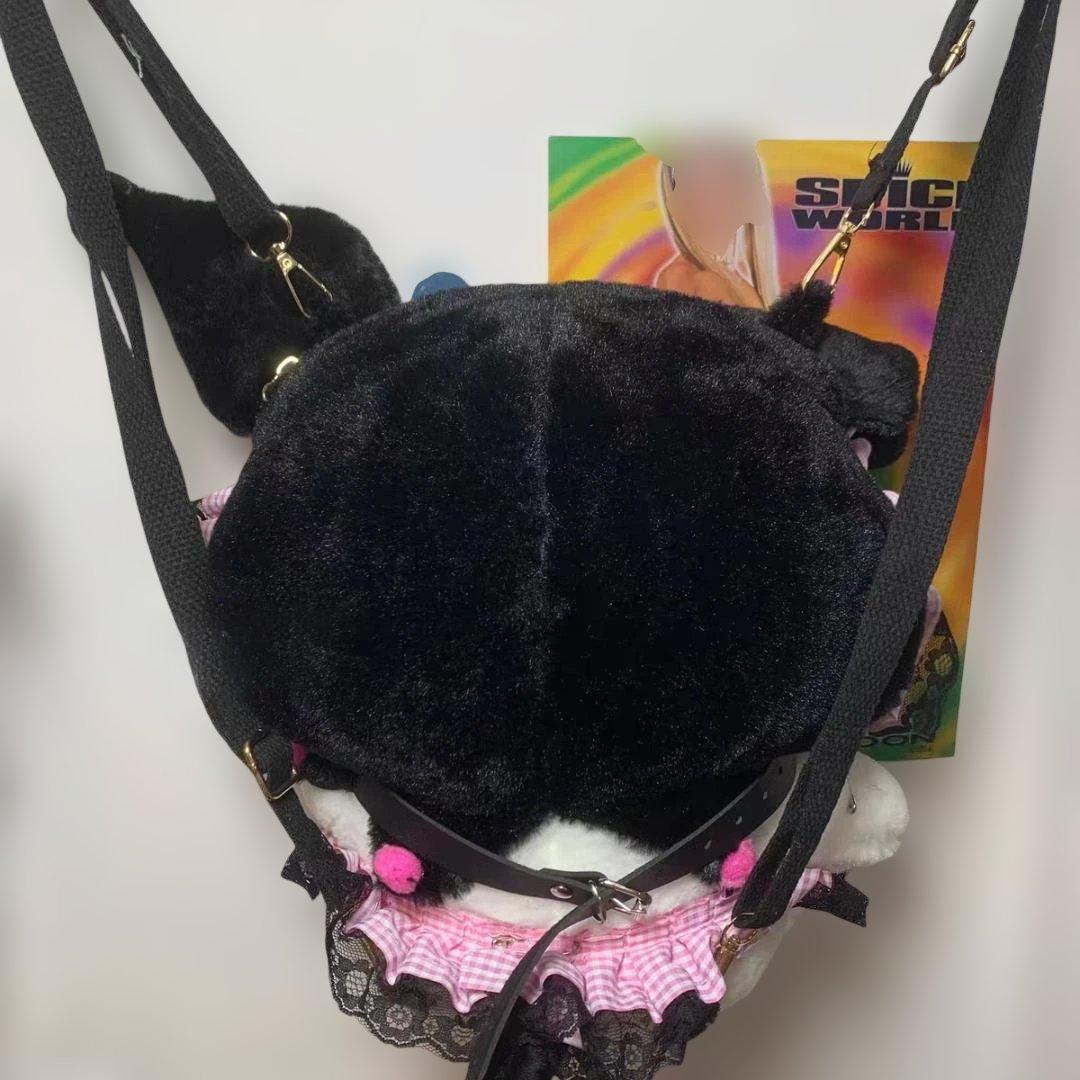 可愛いフリル付きぬいぐるみ