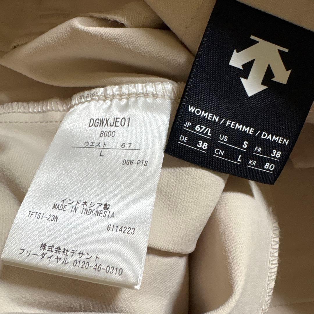 美品　DESCENTE GOLF デサントゴルフ フレアスカート　L