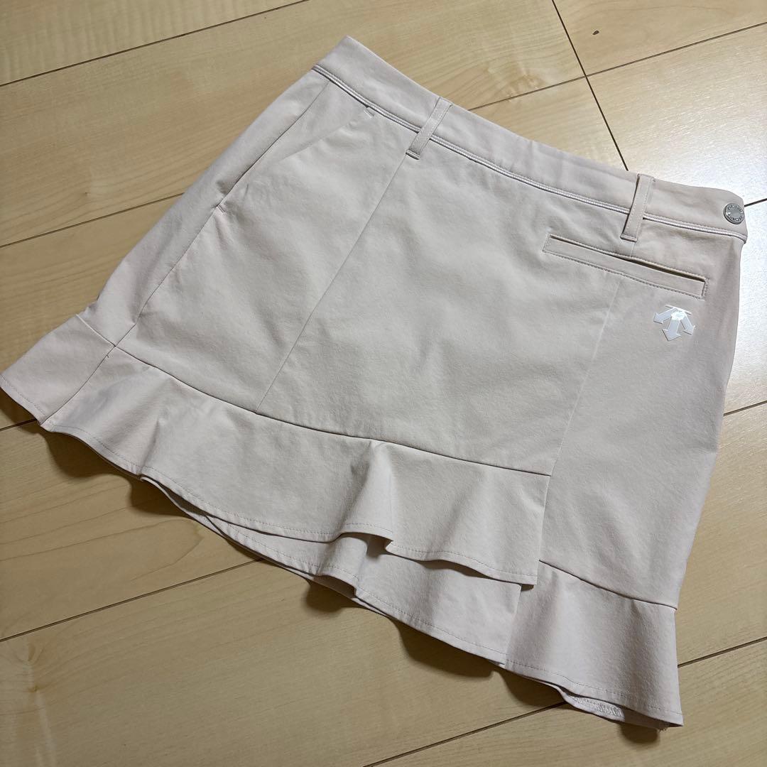 美品　DESCENTE GOLF デサントゴルフ フレアスカート　L