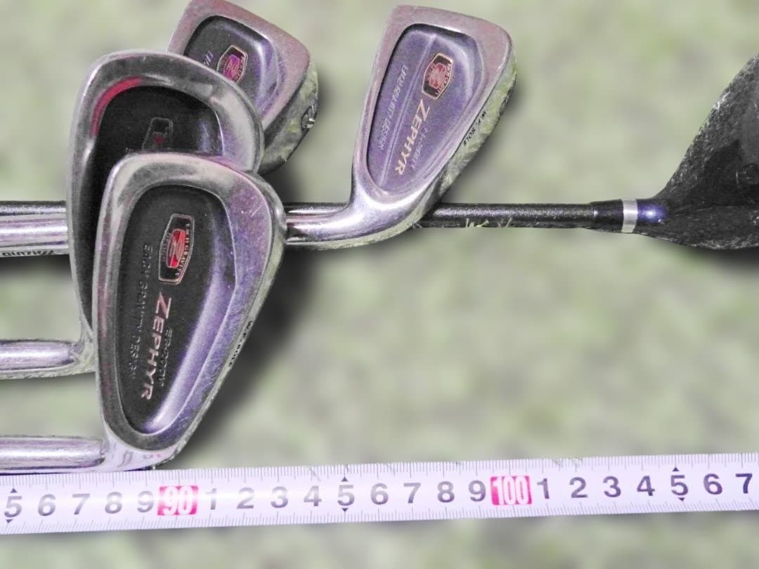 MIZUNO ZEPHYR ゼファー アイアンセット フレックスSR 3W付き