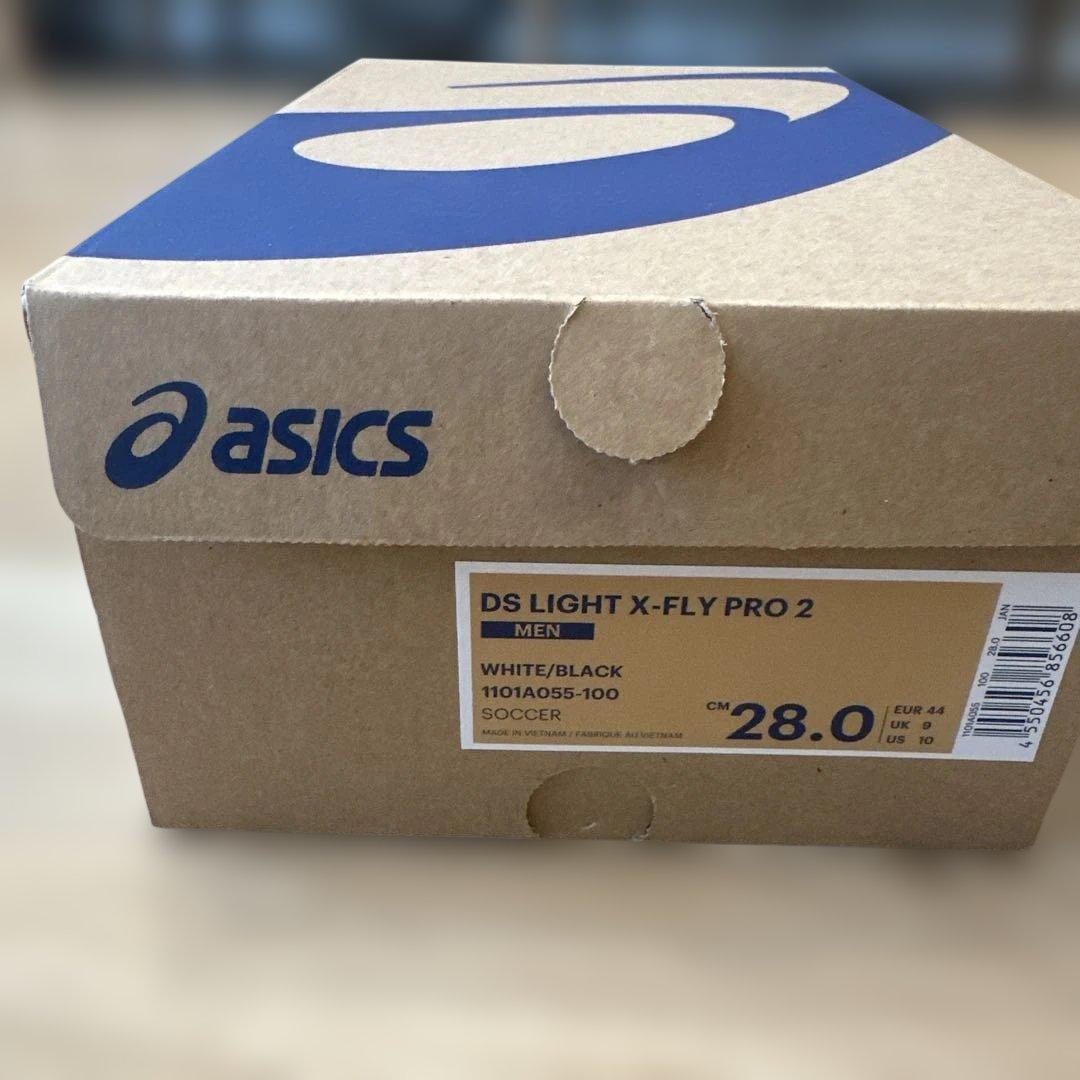 新品未使用　アシックスASICS　DS LIGHT X FLY PRO白28cm