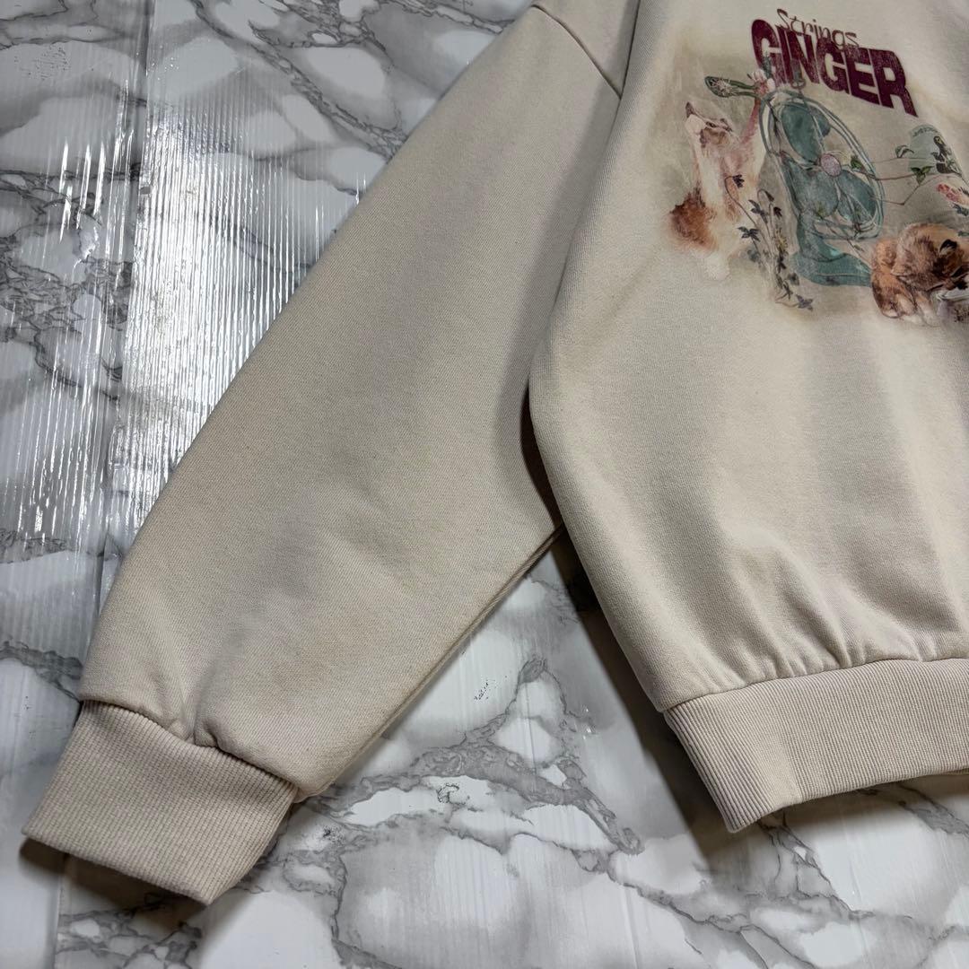 一点物 稀少デザイン　ずっと真夜中でいいのに。ビンテージ スウェット　 廃盤品