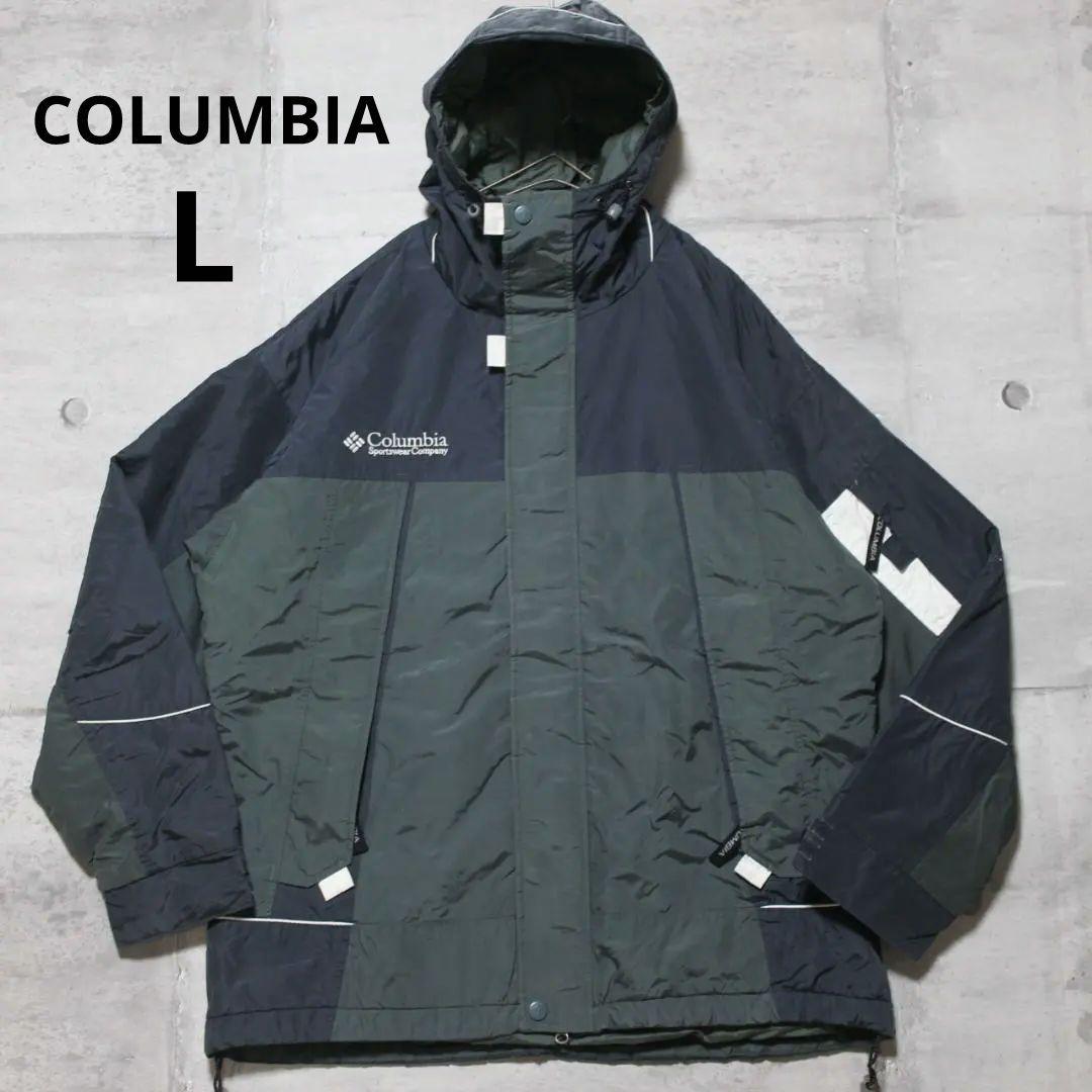 【美品 極暖 中綿】ビッグシルエット【L】Columbia スノージャケット