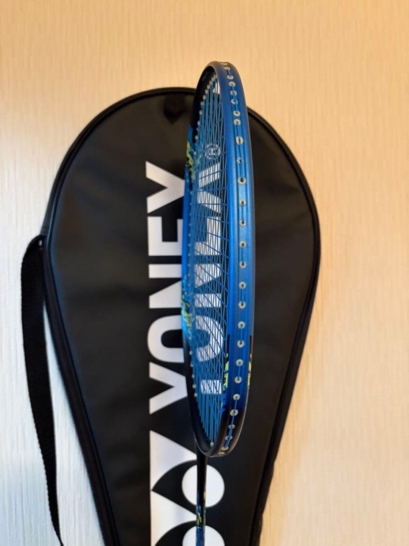 YONEX バドミントンラケット　ナノフレアJUNIOR ラケットケース付き