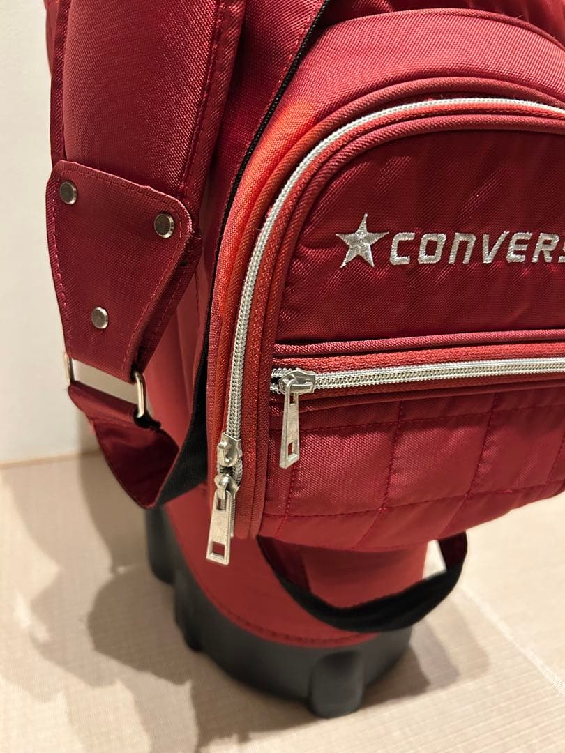 CONVERSE オールスター レッドキャディバッグ