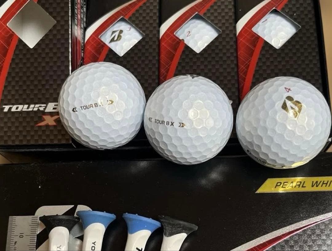 BRIDGESTONE TOURB X ゴルフボール　2箱