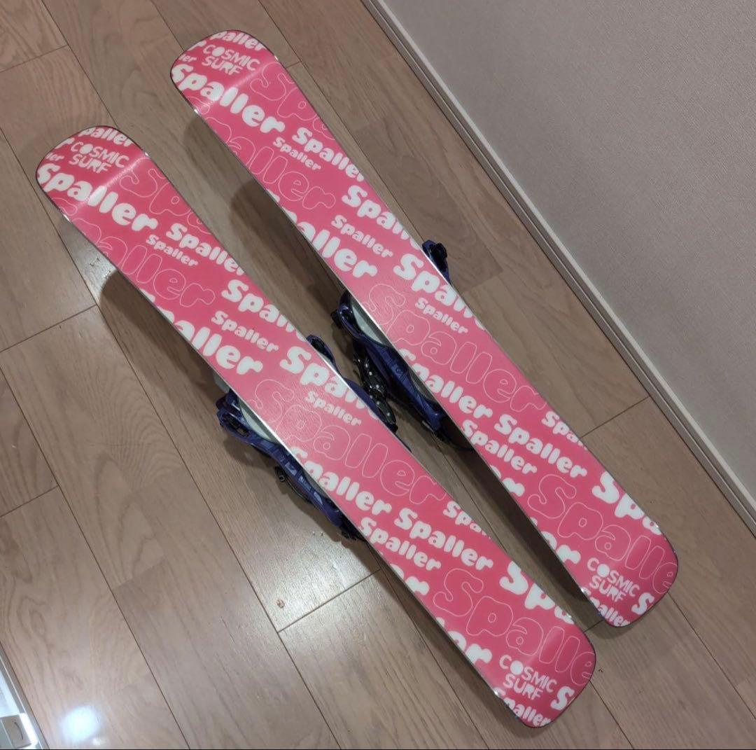m*u様 ショートスキー　バインディング付き　90cm