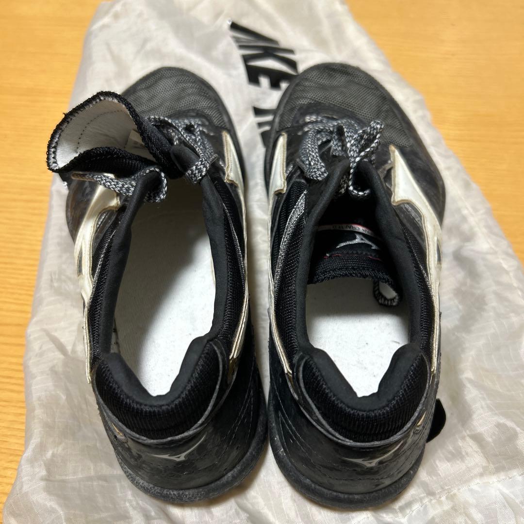 Mizuno 陸上競技用スローイングシューズ 24.5cm ブラック/シルバー