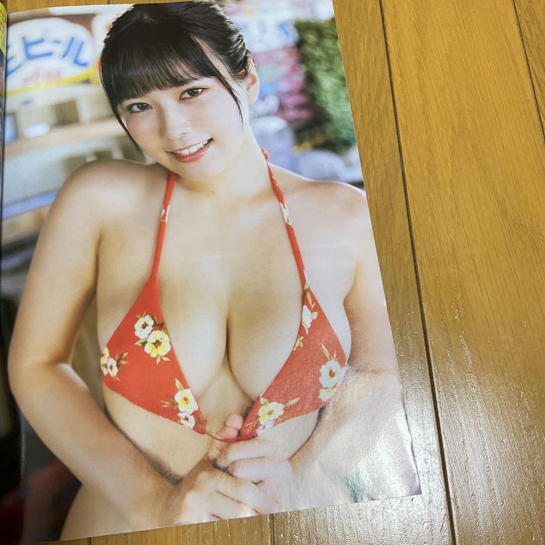 東雲うみ　ポスター5点(うち　両面ポスター4点)、切り抜き
