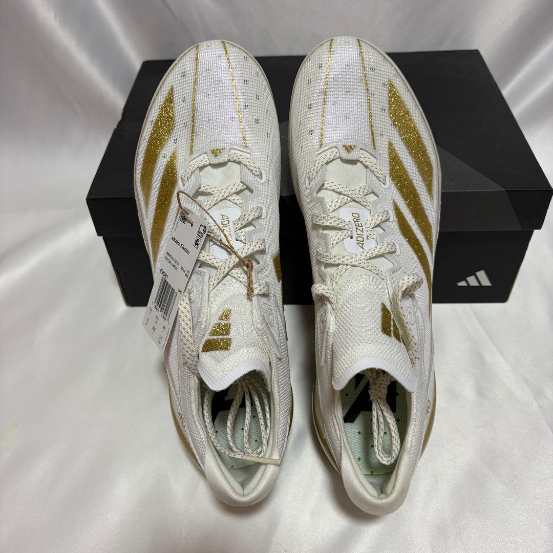 Adizero Electric Cleats WHT/GLD　28.0㎝　O