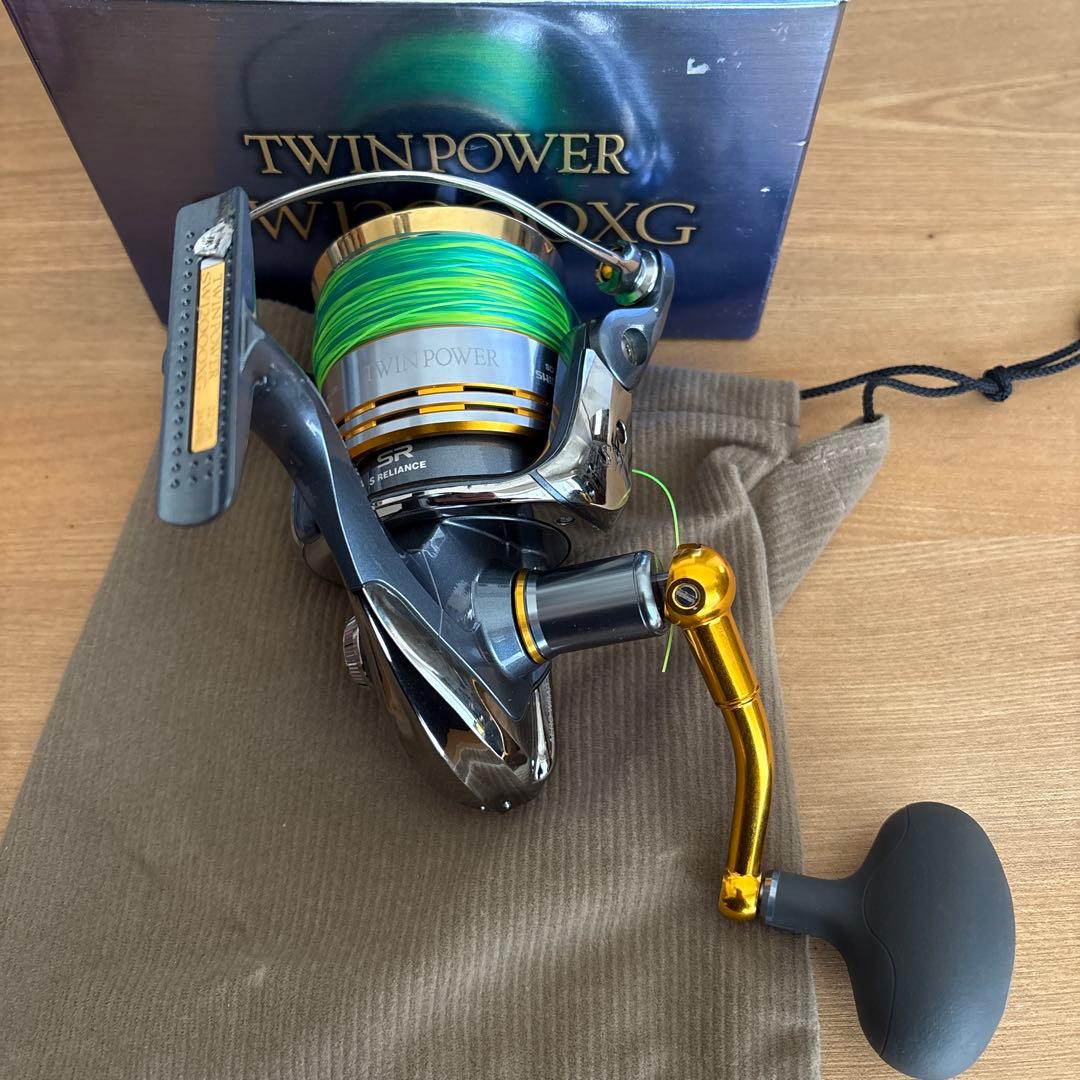 SHIMANO SW12000XG ツインパワー　スピニングリール