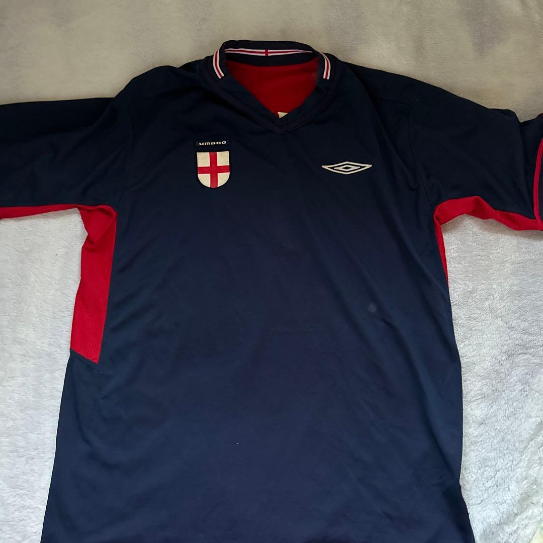 アンブロ　umbro イングランド代表　半袖　ユニフォーム　ベッカム