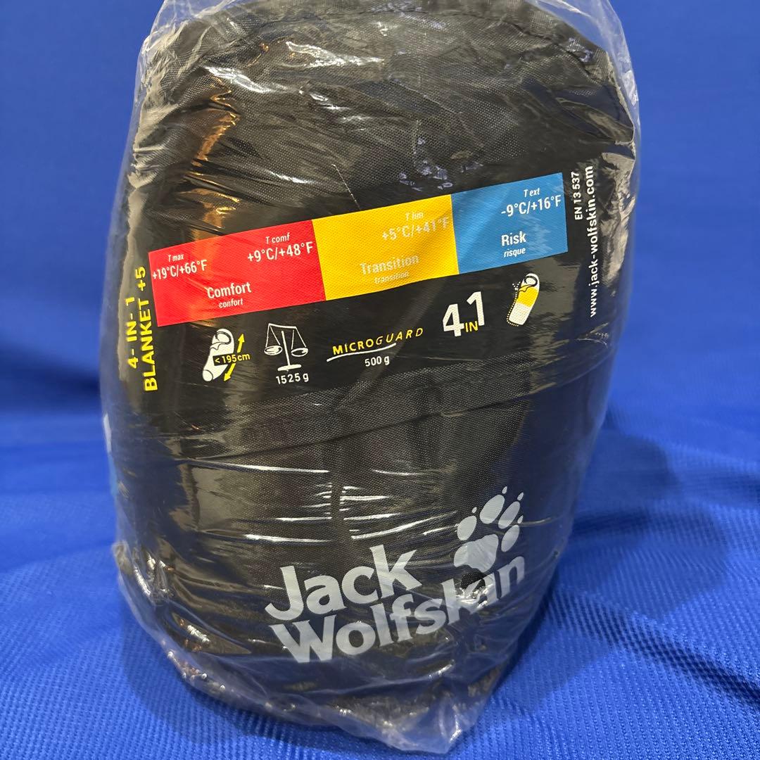 アウトドア寝具 Jack Wolfskin 4-IN-1 BLANKET +5
