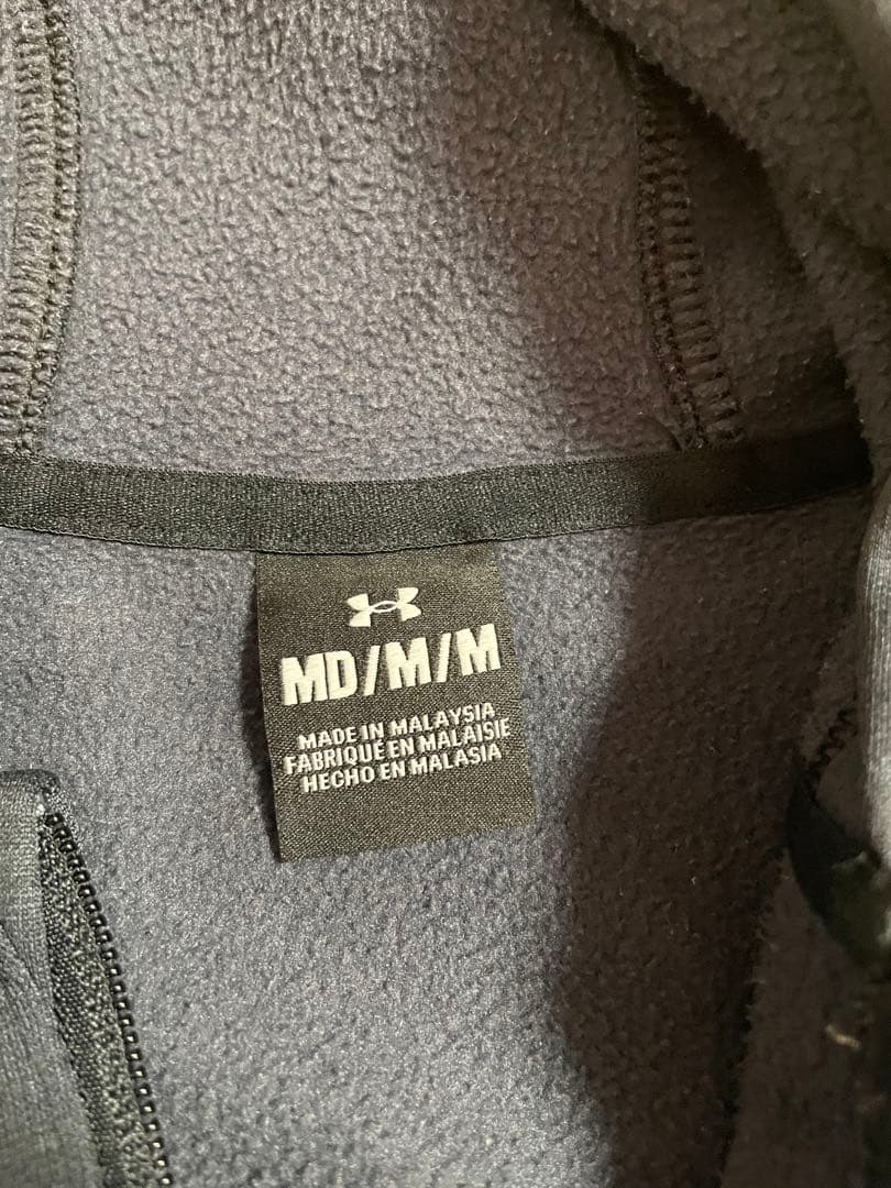 UNDER ARMOUR ジャージ上下セット M ダークグレー